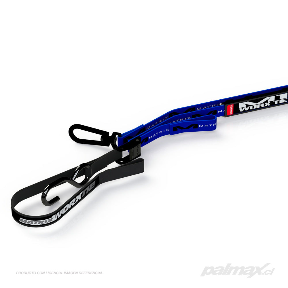 Set (2) de amarras (Tie Down) para motos M1 Worx (1,0") | Matrix Concepts